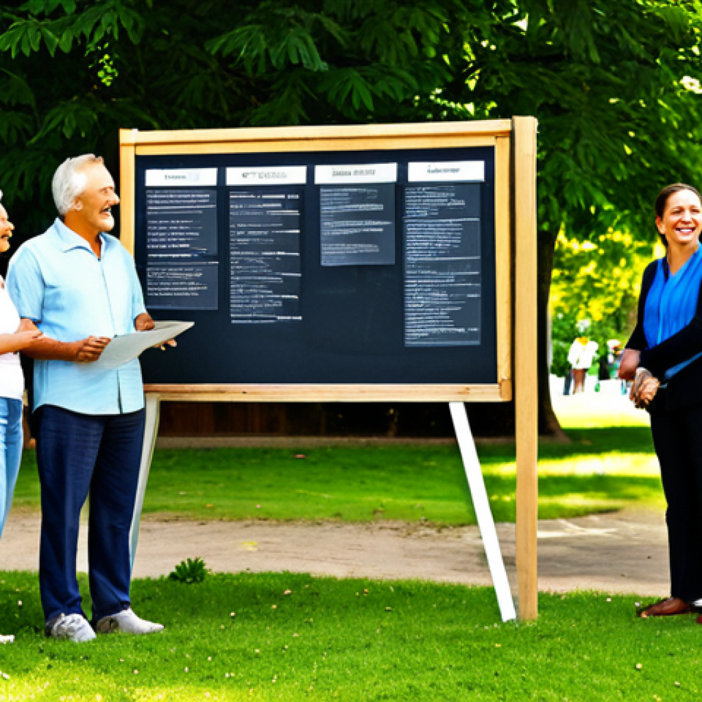 집단 거주를 위한 커뮤니티 운영 전략 - Effective Community Communication**
"A diverse group of fully clothed neighbors gathered around a n...